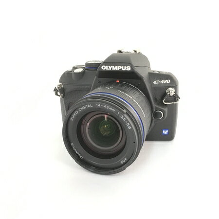 【中古】 OLYMPUS オリンパス E-420 14-42mm F3.5-5.6 レンズセット Y4469959