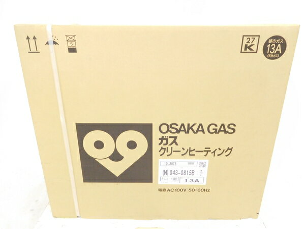 未使用【中古】 大阪ガス クリーンヒーティング 043-0815 都市ガス K1955527のサムネイル