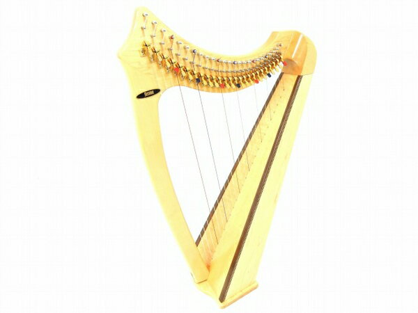 【中古】 青山ハープ サウルハープ 25S ソフトケース付 25弦 SAUL HARP AOYAMA 弦楽器 楽器 O5309309のサムネイル