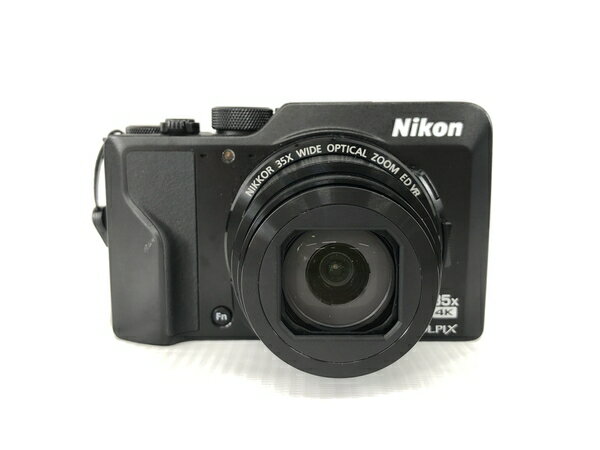 【中古】 Nikon デジタルカメラ COOLPIX A1000 BK 光学35倍 ISO6400 アイセンサー付EVF クールピクス ブラック A1000BK ニコン S5253350