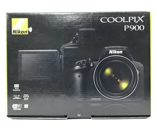 未使用 【中古】 NIKON ニコン COOLPIX P900 デジタル コンデジ 一眼 N5170668