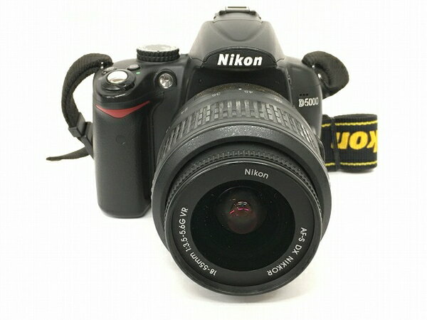 【中古】 Nikon D5000 AF-S DX NIKKOR 18-55mm f/3.5-5.6G VR レンズキット T4770202