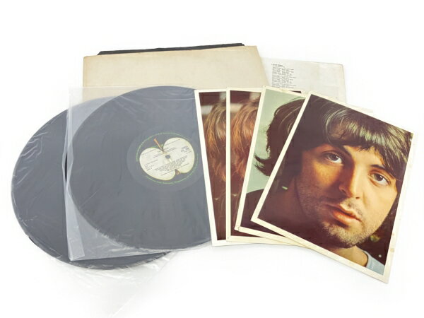 【中古】 The Beatles WHITE ALBUM PCS 7067 7068 UK -1/-1/-1/-1 ビートルズ LP レコード 音楽 趣味 Z8629086