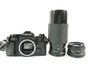 【中古】 Canon AE-1 Program FD 70-210mm 1:4 FD 50mm1:1.8 一眼 フィルム カメラ レンズ セット Y2657709