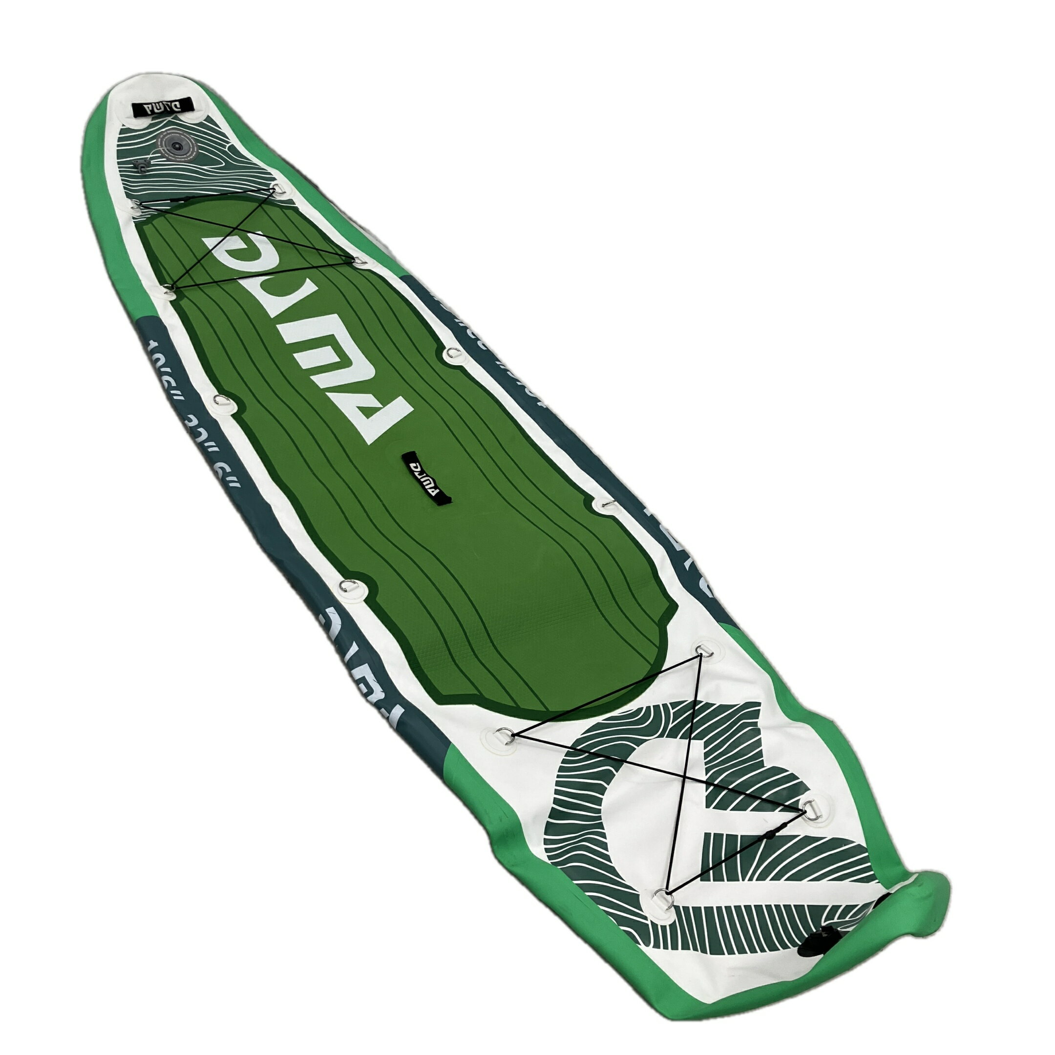 【中古】 DAMA インフレータブル スタンドアップ パドルボード 10‘6” 32”6” サイズ アウトドア ジャンク C10478152