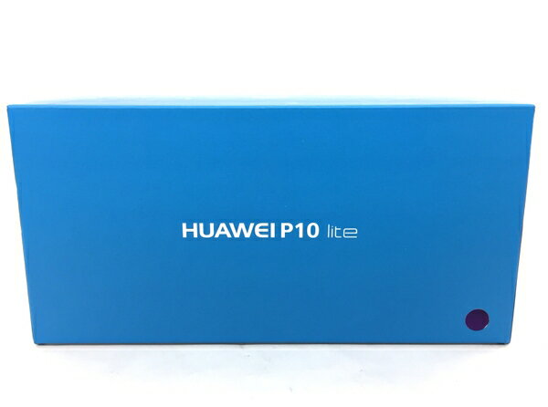 未使用 【中古】 HUAWEI ファーウェイ P10ライト WAS-LX2J サファイアブルー スマホ T3977160