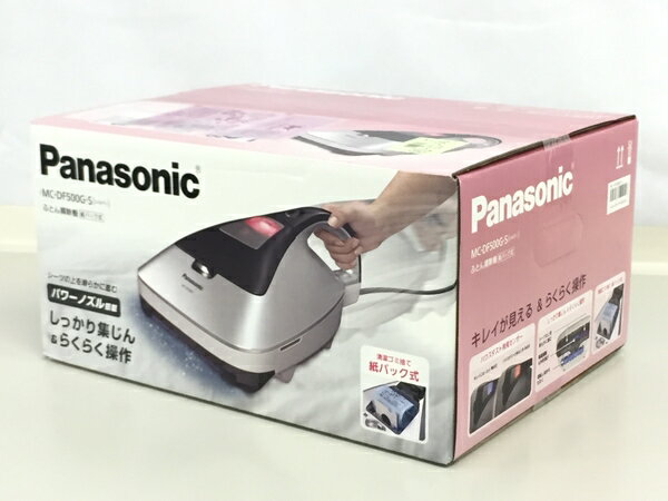 未使用 【中古】 Panasonic パナソニック MC-DF500G-S 掃除機 布団クリーナー 紙パック式 清掃 K4059419