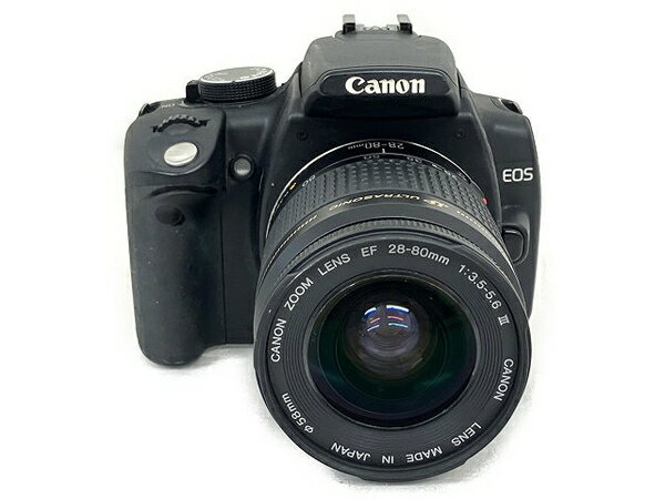 【中古】 Canon デジタル一眼レフカメラ EOS Kiss Digital N EF 28-80mm 1:3.5-5.6 III キヤノン T7870838