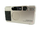 【中古】 CONTAX T2 Platin プラチナ Carl Zeiss Sonnar 2.8/38 T* フィルムカメラ S3468587