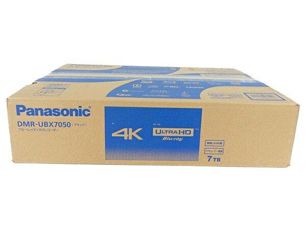 未使用 【中古】 未使用 未開封 Panasonic パナソニック DIGA DMR-UBX7050 ブルーレイ ディスク レコーダー 全自動 4K 映像 機器 7TB Y3656661