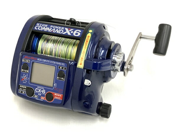 【中古】 Miya Epoch ミヤエポック CX-6 電動リール HIGH POWER COMMAND X6 ハイパワー コマンド 12V 釣具 M8669337