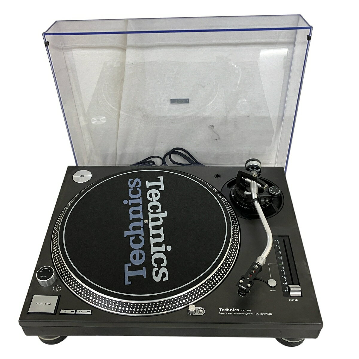 【中古】 【動作保証】 Technics SL-1200MK3D ターンテーブル 音響機器 音響機材 良好 T8834306