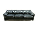 【中古】CASSINA カッシーナ マラルンガ 3P 3人掛け ソファ 本革 レザー ブラック 【大型】 T2357281