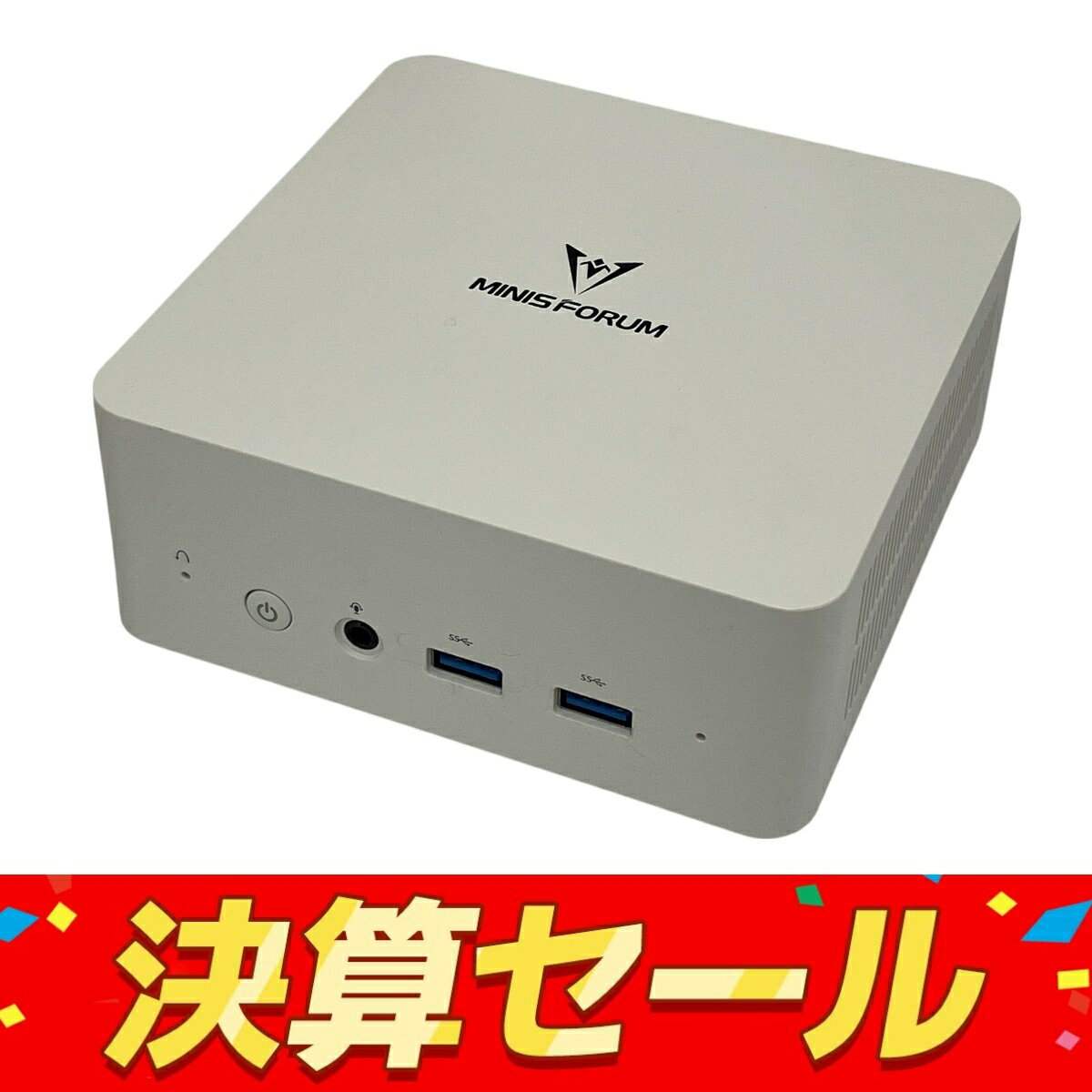 【中古】 MINISFORUM UN1290W 小型 デスクトップPC 32GB M.2 SSD 1.0TB Core i9-12900HK Windows 11 Pro T10071801