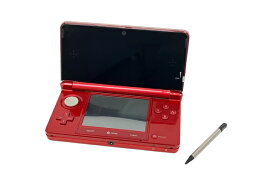 【中古】 【動作保証】 Nintendo 3DS CTR-001 フレアレッド ポータブル ゲーム機 趣味 ホビー 任天堂 中古 Z8767603