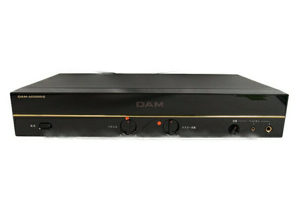 【中古】 第一興商 DAM ダム DAM-AD5000G パワー アンプ カラオケ 音響機材 器材 機器 S3461538