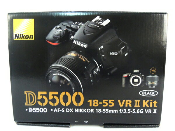 未使用【中古】Nikon D5500 18-55 VR II 一眼レフ カメラ Y2397617