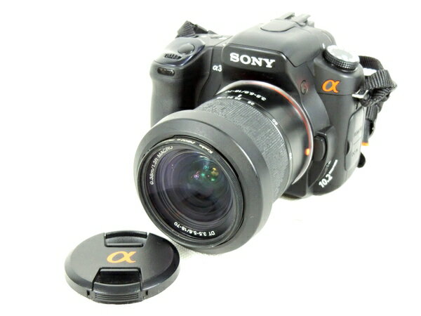 【中古】 SONY ソニー α300 ボディ DSLR-A300 レンズ セット デジタル一眼レフカメラ K2539995