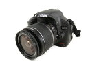 【中古】 中古 Canon キヤノン EOS Kiss X3 レンズキット KISSX3-LKIT デジタルカメラ デジカメ 一眼レフ ブラック S2928718