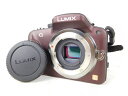 美品 【中古】 Panasonic LUMIX DMC-G3 ボディ ミラーレス カメラ ブラウン K2208547