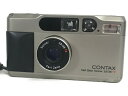 【中古】 京セラ CONTAX T2 コンパクト フィルムカメラ チタンシルバー S3728887