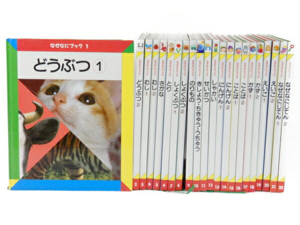 【中古】 家庭保育園 なぜなにブック 全22巻 2010年版 第4教室 知育 絵本 幼児 教材 Y3115644のサムネイル