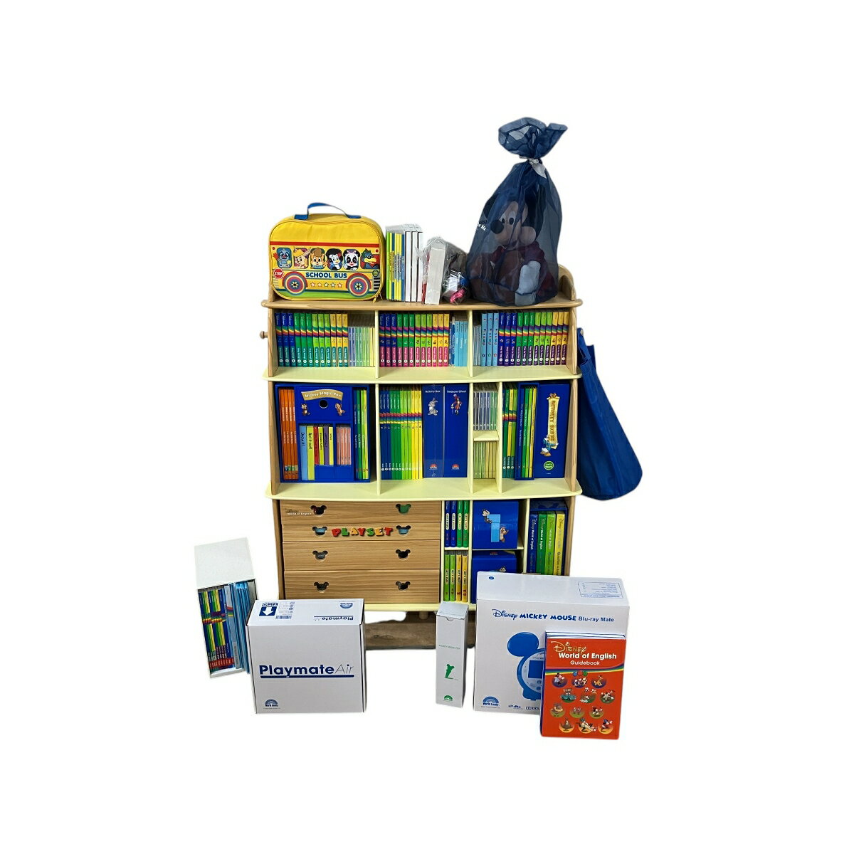 【中古】 DWE ディズニー ワールドオブイングリッシュ フルセット 2019年以降 Blu-ray版 英語システム 中古 良好 S10065794のサムネイル