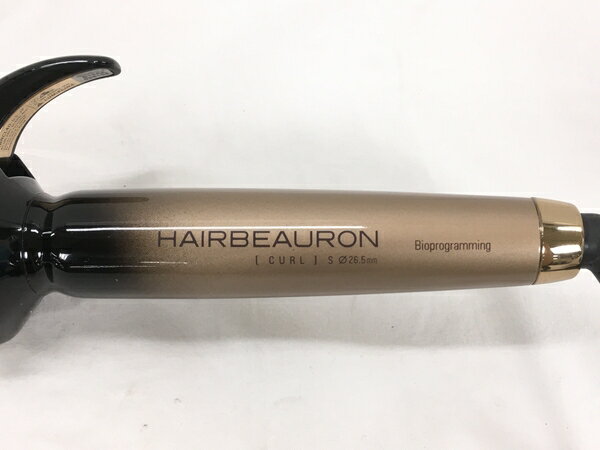 【中古】 リュミエリーナ HAIRBEAURON 4DPlus CURL S 26.5mm HBRCL4D-GS-JP ヘアビューロン ヘアアイロン W5943861