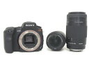 【中古】 中古 Sony α200 DSLR-A200 ダブルズームキット レンズ 一眼レフ カメラ F2849828