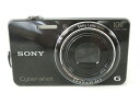 【中古】 SONY ソニー Cyber-shot DSC-WX100 B コンパクト デジタルカメラ デジカメ ブラック S2833671