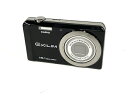 未使用 【中古】 CASIO EXILIM EX-ZS6 コンパクト デジタル カメラ ブラック カシオ B8648233