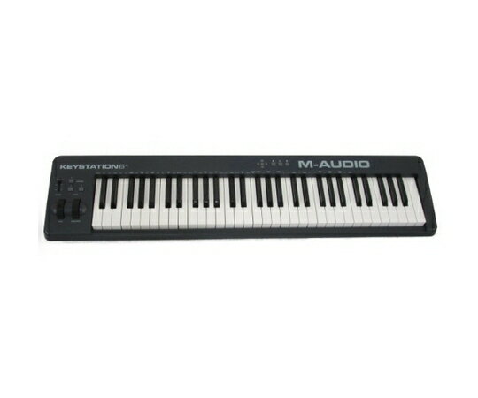 【中古】 M-AUDIO KEYSTATION 61 61鍵盤 USB MIDI キーボード キーステーション DTM N3279165