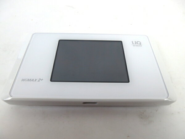 未使用 【中古】 UQ WiMAX 2+ Speed Wi-Fi NEXT WX05 NAD35MWU ホワイト M3768334