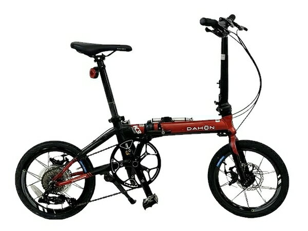 【中古】 【動作保証】 DAHON K3PLUS 2023 ディスクブレーキ 外装9段 16型 折りたたみ 自転車 楽 【大型】 T8858560