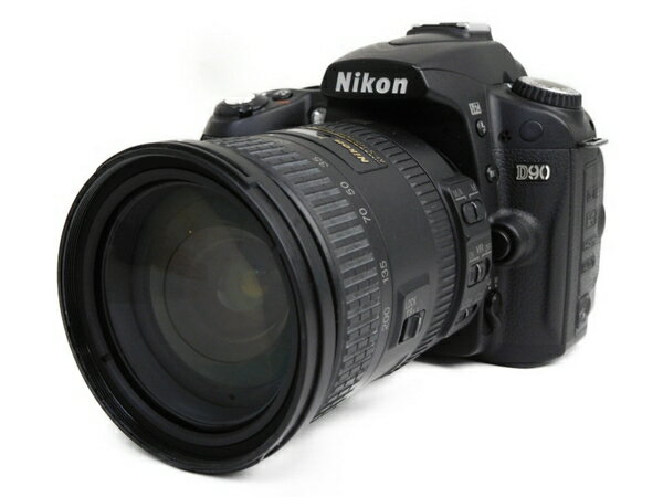 【中古】 Nikon ニコン 一眼レフカメラ D90 ボディ AF-S NIKKOR 18-200mm 1:3.5-5.6GII ED VR レンズ セット N3696021