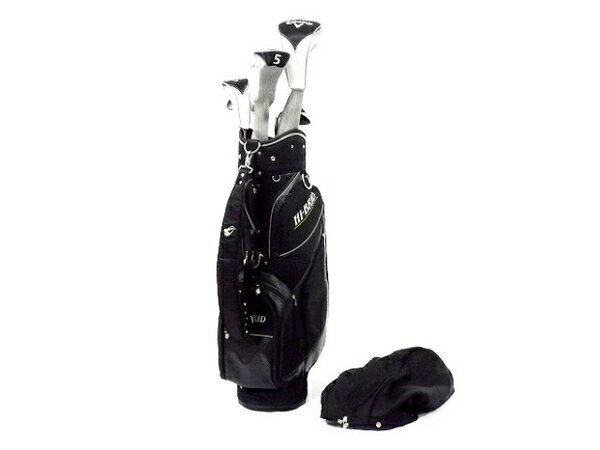 【中古】 Callaway solaire gems 7本セット レディース キャディバッグ付き ゴルフ クラブ T6414052