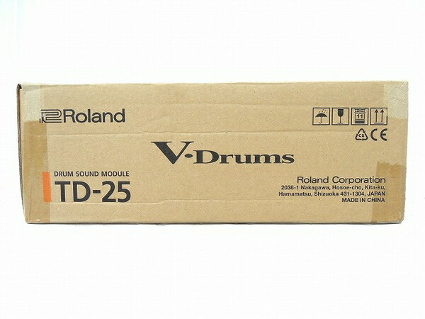 未使用 【中古】 Roland TD-25 ドラム サウンド モジュール 音源 ローランド 音響機材 O4507996
