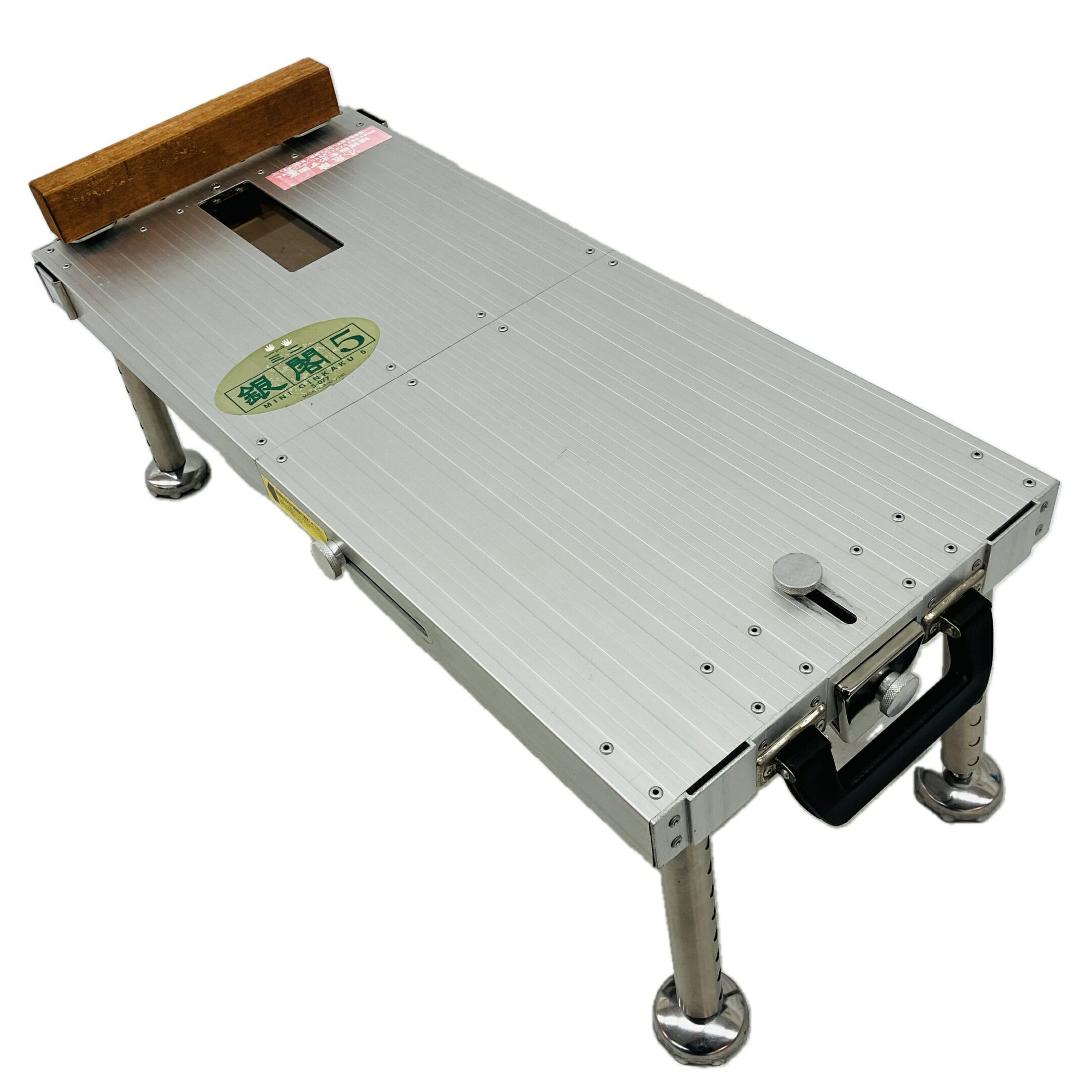 Snow Peak S-077 ミニ銀閣 ヘラ椅子 釣台 へらぶな釣り 釣り具 フィッシング アウトドア GINKAKU 中古 C10574064