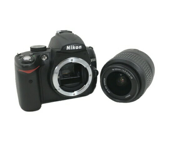 【中古】 Nikon D5000 一眼レフカメラ 18-55mm F3.5-5.6 レンズキット 写真 カメラ ニコン W6066491