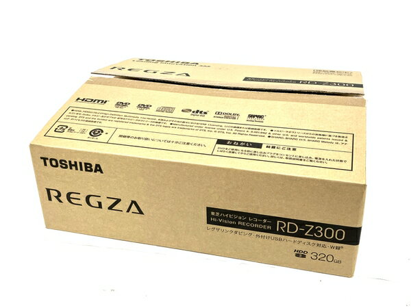 【中古】 TOSHIBA 東芝 REGZAハイビジョンレコーダー RD-Z300 DVD レコーダー ...