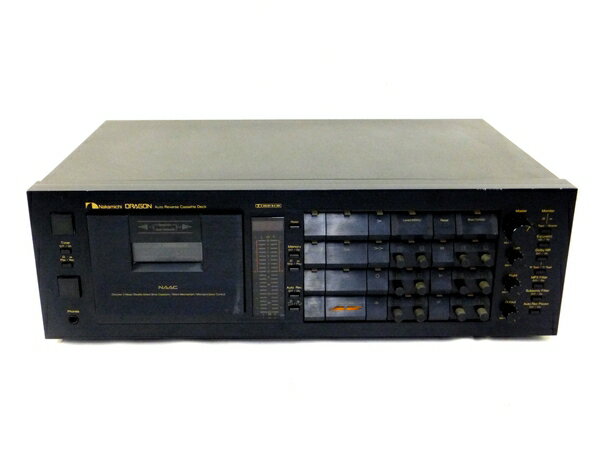 【中古】 ジャンク Nakamichi Dragon オートリバースデッキ カセット デッキ 音響 オーディオ 希少 名機 レア M4347482のサムネイル