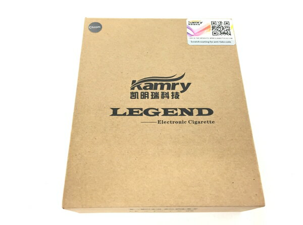 未使用 【中古】 Kamry LEGEND クローム 電子 タバコ 喫煙 T2753176