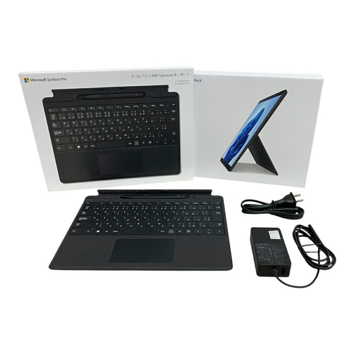 【中古】 Microsoft Surface Pro X MBX-00011 13インチ タブレット パソコン SQ1 8GB SSD 256GB SIMフリー win11 M10377995