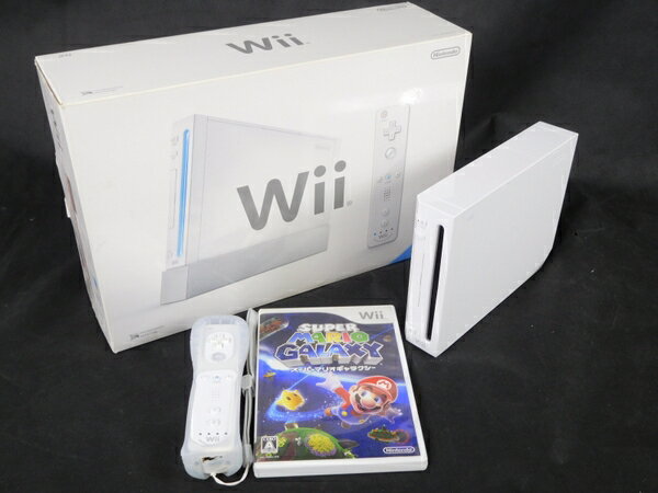 【中古】 中古 任天堂 Wii RVL-001 本体 スーパーマリオギャラクシー K2067876