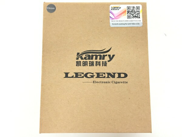 未使用 【中古】 Kamry LEGEND クローム 電子 タバコ 喫煙 T2753177
