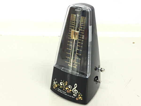 【中古】 NIKKO SEIKI メトロノーム Taking of music スタンダード ブラック K4308045