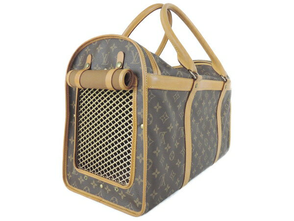 【中古】ルイ・ヴィトン LOUIS VUITTON サック・シヤン50 M42021 ペットキャリー ドッグキャリー モノグラム Y2211059のサムネイル