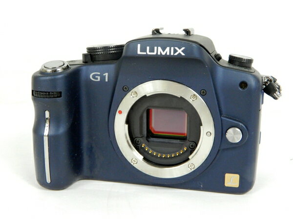 【中古】 Panasonic LUMIX G1 DMC-G1-K カメラ ミラーレス一眼 ボディ パナソニック K3466002