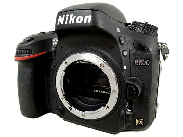 【中古】 Nikon ニコン D600 デジタル一眼 カメラ ボディ ブラック S3198277