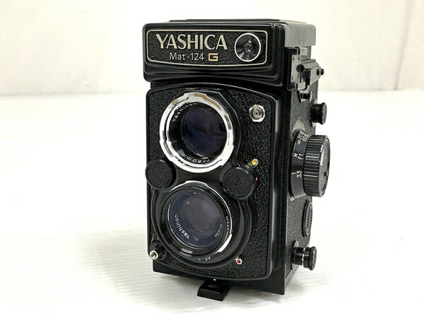 【中古】 【動作保証】YASHICA Mat-124 G 80mm F2.8 F3.5 二眼レフ カメラ ヤシカ O8858598